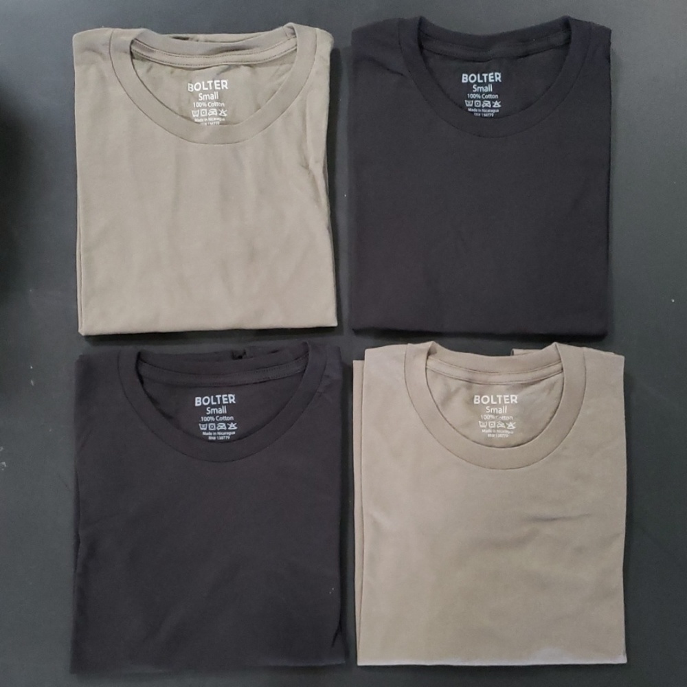 Sale* 4-Pack Bolter Men's Crew Neck Tshirt P121